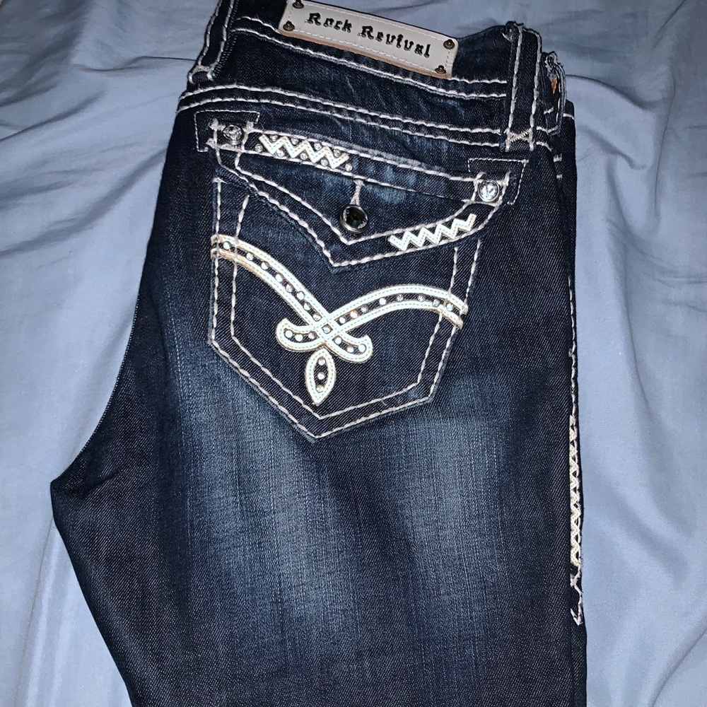 Rock Revivals Elaina Jeans Size 29 - Picture 1 of 4